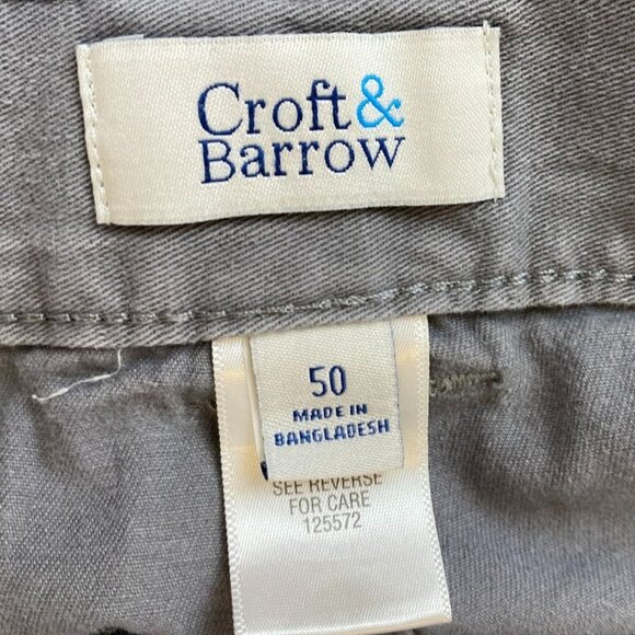 Croft & Barrow Mens Cargo Shorts Size 50 Lot of Two 2 Casual Summer Outdoors - Picture 8 of 14